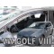 ΑΝΕΜΟΘΡΑΥΣΤΕΣ ΓΙΑ VW GOLF 8 VARIANT 5D 2020+ ΣΕΤ ΑΥΤΟΚΙΝΗΤΟΥ ΑΠΟ ΕΥΚΑΜΠΤΟ ΦΙΜΕ ΠΛΑΣΤΙΚΟ HEKO - 4 ΤΕΜ.