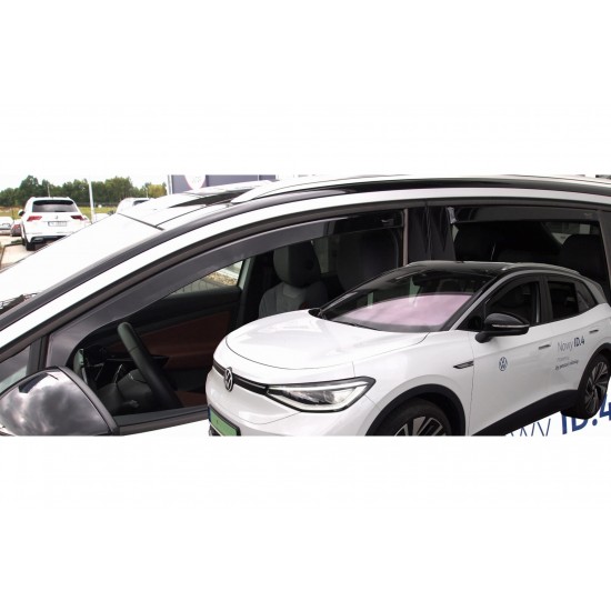ΑΝΕΜΟΘΡΑΥΣΤΕΣ ΓΙΑ VW ID.4 5D 2020+ ΣΕΤ ΑΥΤΟΚΙΝΗΤΟΥ ΑΠΟ ΕΥΚΑΜΠΤΟ ΦΙΜΕ ΠΛΑΣΤΙΚΟ HEKO - 4 ΤΕΜ.