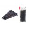 Amio – Δεματικά καλωδίων tie wrap 02151 μαύρα 2,5x150mm, εξασφαλίστε κορυφαία αντοχή και απόλυτη τάξη σε κάθε ηλεκτρολογική ή μηχανική εγκατάσταση – 100 Τεμ. (02151/AM)