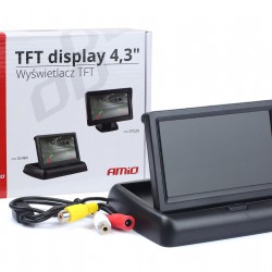 Amio - ΟΘΟΝΗ TFT LCD ΑΝΑΔΙΠΛΟΥΜΕΝΗ ΑΥΤΟΚΙΝΗΤΟΥ 4,3