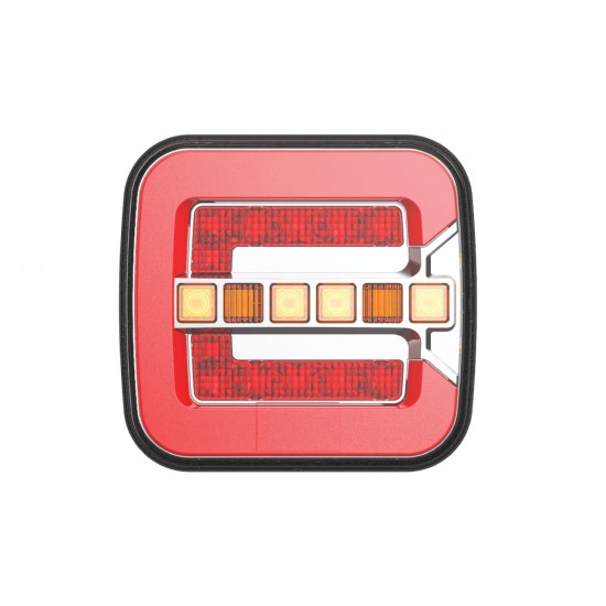 Amio - ΦΑΝΑΡΙ ΠΙΣΙΝΟ RCL-08-LR 10-30V LED 108x102x38mm ΜΕ ΚΑΛΩΔΙΟ 1ΤΕΜ (02373/AM)