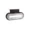 Amio - ΦΩΣ ΟΓΚΟΥ ΦΟΡΤΗΓΟΥ LED ΛΕΥΚΟ ΟΒΑΛ 10-30V 124x49x22mm ΑΔΙΑΒΡΟΧΟ OM-01-W 1ΤΕΜ. (02375/AM)