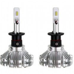 Amio - Λαμπτήρες SX SERIES τύπου H1 τάση λειτουργίας 6/12V απόδοσης 40W 6000K 3200lm με ενσωματωμένη ψύκτρα για Επιβατικά Αυτοκίνητα και Μοτοσυκλέτες - 2 τεμ. (01061/AM)