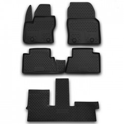 ΠΑΤΑΚΙΑ ΣΕ ΣΚΑΦΗ TPE ΛΑΣΤΙΧΟ ΓΙΑ FORD GRAND C-MAX 11/2010-2019  ΣΕ ΜΑΥΡΟ ΧΡΩΜΑ NOVLINE - 5 ΤΕΜ.