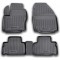 ΠΑΤΑΚΙΑ ΣΕ ΣΚΑΦΗ TPE ΛΑΣΤΙΧΟ ΓΙΑ FORD S-MAX 06/2006-2015  ΣΕ ΜΑΥΡΟ ΧΡΩΜΑ NOVLINE - 4 ΤΕΜ.
