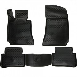ΠΑΤΑΚΙΑ ΣΕ ΣΚΑΦΗ TPE ΛΑΣΤΙΧΟ ΓΙΑ MERCEDES E CLASS W212 03/2009-2016  ΣΕ ΜΑΥΡΟ ΧΡΩΜΑ NOVLINE - 4 ΤΕΜ.