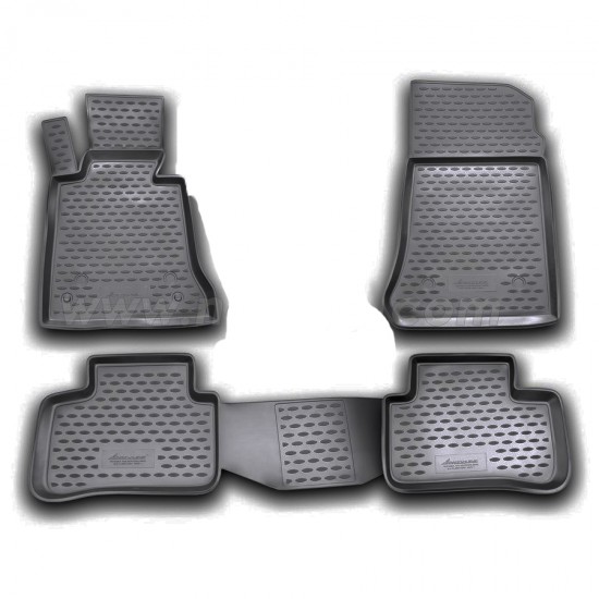 ΠΑΤΑΚΙΑ ΣΕ ΣΚΑΦΗ TPE ΛΑΣΤΙΧΟ ΓΙΑ MERCEDES GLK X204 10/2008+  ΣΕ ΜΑΥΡΟ ΧΡΩΜΑ NOVLINE - 4 ΤΕΜ.