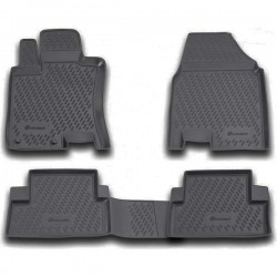 ΠΑΤΑΚΙΑ ΣΕ ΣΚΑΦΗ TPE ΛΑΣΤΙΧΟ ΓΙΑ NISSAN QASHQAI 03/2007-2013  ΣΕ ΜΑΥΡΟ ΧΡΩΜΑ NOVLINE - 4 ΤΕΜ.