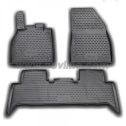 ΠΑΤΑΚΙΑ ΣΕ ΣΚΑΦΗ TPE ΛΑΣΤΙΧΟ ΓΙΑ RENAULT SCENIC III 05/2009-2016  ΣΕ ΜΑΥΡΟ ΧΡΩΜΑ NOVLINE - 4 ΤΕΜ.