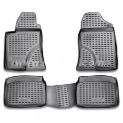 ΠΑΤΑΚΙΑ ΣΕ ΣΚΑΦΗ TPE ΛΑΣΤΙΧΟ ΓΙΑ TOYOTA AVENSIS 04/2003-2009  ΣΕ ΜΑΥΡΟ ΧΡΩΜΑ NOVLINE - 4 ΤΕΜ.