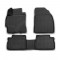 ΠΑΤΑΚΙΑ ΣΕ ΣΚΑΦΗ TPE ΛΑΣΤΙΧΟ ΓΙΑ TOYOTA COROLLA 01/2007-2013  ΣΕ ΜΑΥΡΟ ΧΡΩΜΑ NOVLINE - 4 ΤΕΜ.
