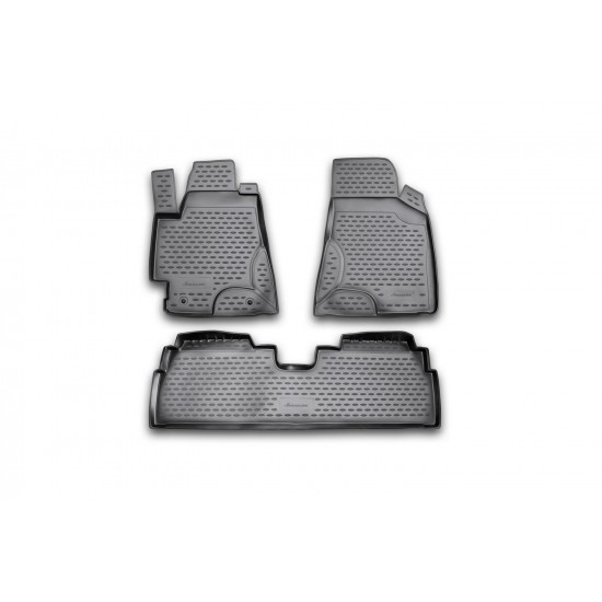 ΠΑΤΑΚΙΑ ΣΕ ΣΚΑΦΗ TPE ΛΑΣΤΙΧΟ ΓΙΑ TOYOTA HIGHLANDER 2001-2007  ΣΕ ΜΑΥΡΟ ΧΡΩΜΑ NOVLINE - 3 ΤΕΜ.