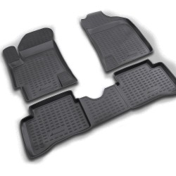 ΠΑΤΑΚΙΑ ΣΕ ΣΚΑΦΗ TPE ΛΑΣΤΙΧΟ ΓΙΑ KIA RIO 10/2005-2011  ΣΕ ΜΑΥΡΟ ΧΡΩΜΑ NOVLINE - 4 ΤΕΜ.
