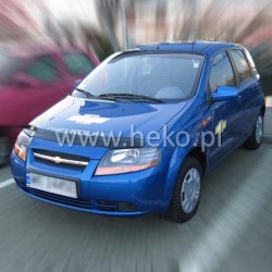 ΑΝΕΜΟΘΡΑΥΣΤΗΣ ΚΑΠΩ ΑΥΤΟΚΙΝΗΤΟΥ ΓΙΑ CHEVROLET AVEO 4D 2004-2006 ΑΠΟ ΕΥΚΑΜΠΤΟ ΦΙΜΕ ΠΛΑΣΤΙΚΟ HEKO - 1 ΤΕΜ.