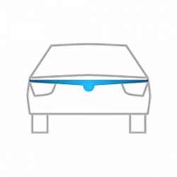 ΑΝΕΜΟΘΡΑΥΣΤΗΣ ΚΑΠΩ ΑΥΤΟΚΙΝΗΤΟΥ ΓΙΑ TOYOTA LAND CRUISER J120 5D 2003-2009 ΑΠΟ ΕΥΚΑΜΠΤΟ ΦΙΜΕ ΠΛΑΣΤΙΚΟ HEKO - 1 ΤΕΜ.