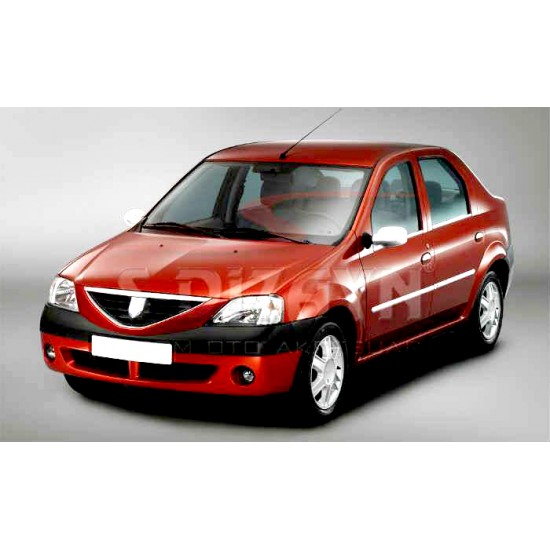 ΚΑΠΑΚΙΑ ΚΑΘΡΕΠΤΗ ΧΡΩΜΙΟΥ ΜΕΤΑΛΛΙΚΑ ΓΙΑ DACIA LOGAN 2005-2008