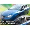 ΑΝΕΜΟΘΡΑΥΣΤΕΣ ΓΙΑ SEAT IBIZA 5D 2008+ COMBI  ΣΕΤ ΑΥΤΟΚΙΝΗΤΟΥ ΑΠΟ ΕΥΚΑΜΠΤΟ ΦΙΜΕ ΠΛΑΣΤΙΚΟ HEKO - 4 ΤΕΜ.