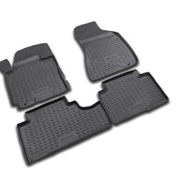 ΠΑΤΑΚΙΑ ΣΕ ΣΚΑΦΗ TPE ΛΑΣΤΙΧΟ ΓΙΑ KIA SPORTAGE 2004-2010  ΣΕ ΜΑΥΡΟ ΧΡΩΜΑ NOVLINE - 4 ΤΕΜ.