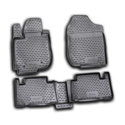 ΠΑΤΑΚΙΑ ΣΕ ΣΚΑΦΗ TPE ΛΑΣΤΙΧΟ ΓΙΑ TOYOTA RAV4 2013-2019  ΣΕ ΜΑΥΡΟ ΧΡΩΜΑ NOVLINE - 4 ΤΕΜ.