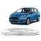 TRIM ΠΑΡΑΘΥΡΩΝ ΑΝΟΞΕΙΔΩΤΟ ΑΤΣΑΛΙ ΧΡΩΜΙΟ S-DIZAYN ΓΙΑ FORD FIESTA HB 5D 09+ - 16 TEM.
