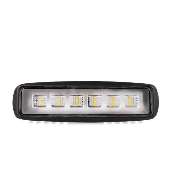 ΦΩΣ ΟΠΙΣΘΕΝ ΚΑΙ ΕΡΓΑΣΙΑΣ FLOOD 10-32V 6W 600lm 6x1W HP LED 160x45x55mm M-TECH - 1TEM.