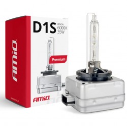 Amio – Λάμπα Xenon D1S 12V 35W PK32d-2 6000K Premium για Αυτοκίνητο Ανταλλακτική – 1 Τεμ. (01409/AM)