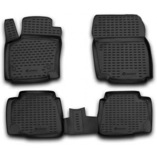 ΠΑΤΑΚΙΑ ΣΕ ΣΚΑΦΗ TPE ΛΑΣΤΙΧΟ ΓΙΑ FORD MONDEO 05/2007+  ΣΕ ΜΑΥΡΟ ΧΡΩΜΑ NOVLINE - 4 ΤΕΜ.