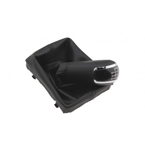 ΠΟΜΟΛΟ ΤΑΧΥΤΗΤΩΝ  ΓΙΑ AUDI A4 2007+/A5 2007+/A6 2004+/Q5 2008+ ΜΕ ΕΝΔΕΙΞΗ 6 ΤΑΧΥΤΗΤΩΝ ΚΑΙ ΜΑΥΡΗ ΦΟΥΣΚΑ NTY - 1 ΤΕΜ.