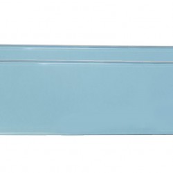 ΠΡΟΣΤΑΤΕΥΤΙΚΟ ΤΖΑΜΙ ΠΙΝΑΚΙΔΑΣ LIGHT BLUE ΝΕΟΥ ΤΥΠΟΥ 52,7 X 12 cm  (ΠΛΑΣΤΙΚΟ/ΜΠΛΕ) - 2 ΤΕΜ.