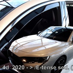 ΑΝΕΜΟΘΡΑΥΣΤΕΣ ΓΙΑ DS 9 (X83) 4D E-TENSE 2020-2023 ΖΕΥΓΑΡΙ ΑΠΟ ΕΥΚΑΜΠΤΟ ΦΙΜΕ ΠΛΑΣΤΙΚΟ HEKO - 2 ΤΕΜ.
