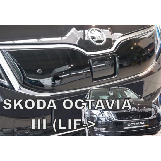 ΚΑΛΥΜΜΑ ΨΥΓΕΙΟΥ ΧΕΙΜΩΝΑ ΓΙΑ SKODA OCTAVIA 3 A7 2016+ ΑΠΟ ΕΥΚΑΜΠΤΟ ΦΙΜΕ ΠΛΑΣΤΙΚΟ HEKO - 1 ΤΕΜ.