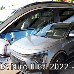 ΑΝΕΜΟΘΡΑΥΣΤΕΣ ΓΙΑ KIA NIRO 5D 2022+ ΖΕΥΓΑΡΙ ΑΠΟ ΕΥΚΑΜΠΤΟ ΦΙΜΕ ΠΛΑΣΤΙΚΟ HEKO - 2 ΤΕΜ.