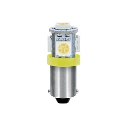 T4W BA9s 24/28V 5SMDx1CHIP LED 30lm ΠΟΡΤΟΚΑΛΙ ΚΟΥΤΙ LAMPA - 20 ΤΕΜ.