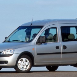 TRIM ΠΑΡΑΘΥΡΩΝ 2ΤΕΜ ΑΝΟΞ.ΑΤΣΑΛΙ ΧΡΩΜΙΟ ΓΙΑ OPEL COMBO C MINI VAN 2001-2011