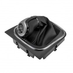 ΠΟΜΟΛΟ ΤΑΧΥΤΗΤΩΝ  ΓΙΑ VW GOLF V 2003/GOLF VI 2008+/JETTA 2005+ ΜΕ ΦΟΥΣΚΑ ΤΑΧΥΤΗΤΩΝ ΜΑΥΡΟ-ΧΡΩΜΙΟ NTY - 1 TEM.