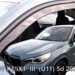ΑΝΕΜΟΘΡΑΥΣΤΕΣ ΓΙΑ BMW X1 (U11) /iX1 5D 2022+  ΣΕΤ ΑΥΤΟΚΙΝΗΤΟΥ ΑΠΟ ΕΥΚΑΜΠΤΟ ΦΙΜΕ ΠΛΑΣΤΙΚΟ HEKO - 4 ΤΕΜ.