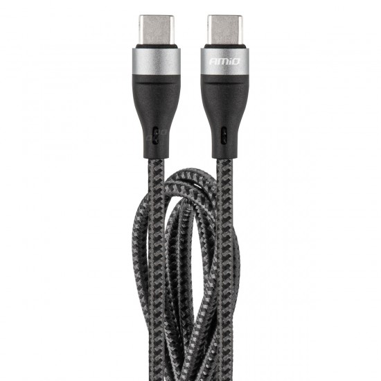 Amio - ΚΑΛΩΔΙΟ ΦΟΡΤΙΣΗΣ ΚΑΙ ΣΥΓΧΡΟΝΙΣΜΟΥ USB TYPE C 200cm 3.0A UC-18 - 1 ΤΕΜ. (02930/AM)