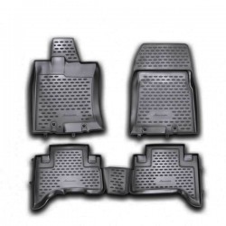 ΠΑΤΑΚΙΑ ΣΕ ΣΚΑΦΗ TPE ΛΑΣΤΙΧΟ ΓΙΑ TOYOTA FJ-CRUISER 2006+   ΣΕ ΜΑΥΡΟ ΧΡΩΜΑ NOVLINE - 4 ΤΕΜ.