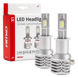 Amio - ΛΑΜΠΕΣ LED H3 10-16V 40W 6.500K 4400lm (ΨΥΚΤΡΑ) X1 - 2ΤΕΜ. (02964/AM)