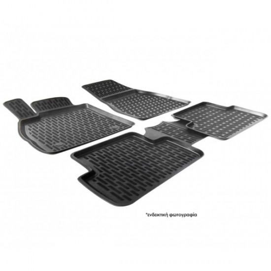 ΠΑΤΑΚΙΑ  ΓΙΑ VW GOLF 6 2009-2013 ΛΑΣΤΙΧΟ ΣΚΑΦΑΚΙΑ ΜΑΥΡA PERFLEX -4 ΤΕΜ.