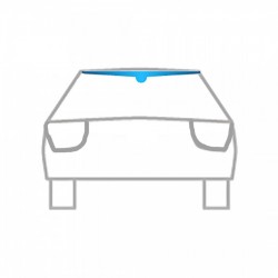 ΑΝΕΜΟΘΡΑΥΣΤΗΣ ΠΙΣΩ ΠΑΡΜΠΡΙΖ ΓΙΑ FIAT PANDA 5D 09/2003+