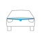 ΑΝΕΜΟΘΡΑΥΣΤΗΣ ΚΑΠΩ ΑΥΤΟΚΙΝΗΤΟΥ ΓΙΑ VOLKSWAGEN SHARAN 2 2010+ ΑΠΟ ΕΥΚΑΜΠΤΟ ΦΙΜΕ ΠΛΑΣΤΙΚΟ HEKO - 1 ΤΕΜ.