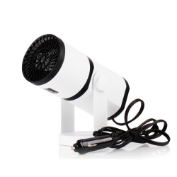 Amio - ΑΕΡΟΘΕΡΜΟ ΑΝΑΠΤΗΡΑ ΛΕΥΚΟ 12V - 150W (ΚΑΛΩΔΙΟ 150 cm)​ - 1 TEM. (02897/AM)