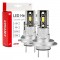 Amio - ΛΑΜΠΕΣ LED H7 H-SERIES 12>24V 50W 6500K 2225lm +200% CSP LED - 2 TEM. (03332/AM)