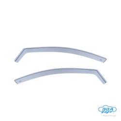 ΖΕΥΓΑΡΙ ΜΠΡΟΣΤΙΝΟΙ ΑΝΕΜΟΘΡΑΥΣΤΕΣ ΓΙΑ OPEL INSIGNIA 4/5D 2017 + ΑΠΟ ΕΥΚΑΜΠΤΟ ΧΥΤΟ ΑΚΡΥΛΙΚΟ ΓΥΑΛΙ  (CAST ACRYLIC GLASS) DGA - 2 ΤΕΜ.