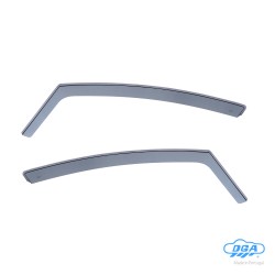 ΖΕΥΓΑΡΙ ΜΠΡΟΣΤΙΝΟΙ ΑΝΕΜΟΘΡΑΥΣΤΕΣ ΓΙΑ PEUGEOT 3008/5008 5D 2009-2016 ΑΠΟ ΕΥΚΑΜΠΤΟ ΧΥΤΟ ΑΚΡΥΛΙΚΟ ΓΥΑΛΙ  (CAST ACRYLIC GLASS) DGA - 2 ΤΕΜ.