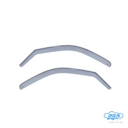 ΖΕΥΓΑΡΙ ΜΠΡΟΣΤΙΝΟΙ ΑΝΕΜΟΘΡΑΥΣΤΕΣ ΓΙΑ RENAULT KANGOO 3D 1997-2007 / NISSAN KUBISTAR 2D 1997-2008 ΑΠΟ ΕΥΚΑΜΠΤΟ ΧΥΤΟ ΑΚΡΥΛΙΚΟ ΓΥΑΛΙ  (CAST ACRYLIC GLASS) DGA - 2 ΤΕΜ.
