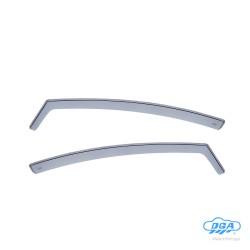 ΖΕΥΓΑΡΙ ΜΠΡΟΣΤΙΝΟΙ ΑΝΕΜΟΘΡΑΥΣΤΕΣ ΓΙΑ SEAT LEON 5D 2006-2012 ΑΠΟ ΕΥΚΑΜΠΤΟ ΧΥΤΟ ΑΚΡΥΛΙΚΟ ΓΥΑΛΙ  (CAST ACRYLIC GLASS) DGA - 2 ΤΕΜ.