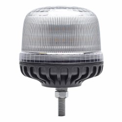 Amio - ΦΑΡΟΣ DIAMONT W25SB ΜΕ ΛΕΥΚΟ ΚΑΠΑΚΙ 12/24V 24xSMD LED ΠΟΡΤΟΚΑΛΙ ΒΙΔΩΤΟΣ 154x126mm - 1 ΤΕΜ. (03339/AM)