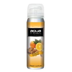 Aqua - ΑΡΩΜΑΤΙΚΟ ΑΥΤΟΚΙΝΗΤΟΥ ΣΕ ΣΠΡΕΙ (SPRAY) ΜΕ ΑΡΩΜΑ ΠΟΡΤΟΚΑΛΙ & ΚΑΝΕΛΑ FRUITS SERIES 75ml AQUA - 1 TEM. (10-208/AQ)
